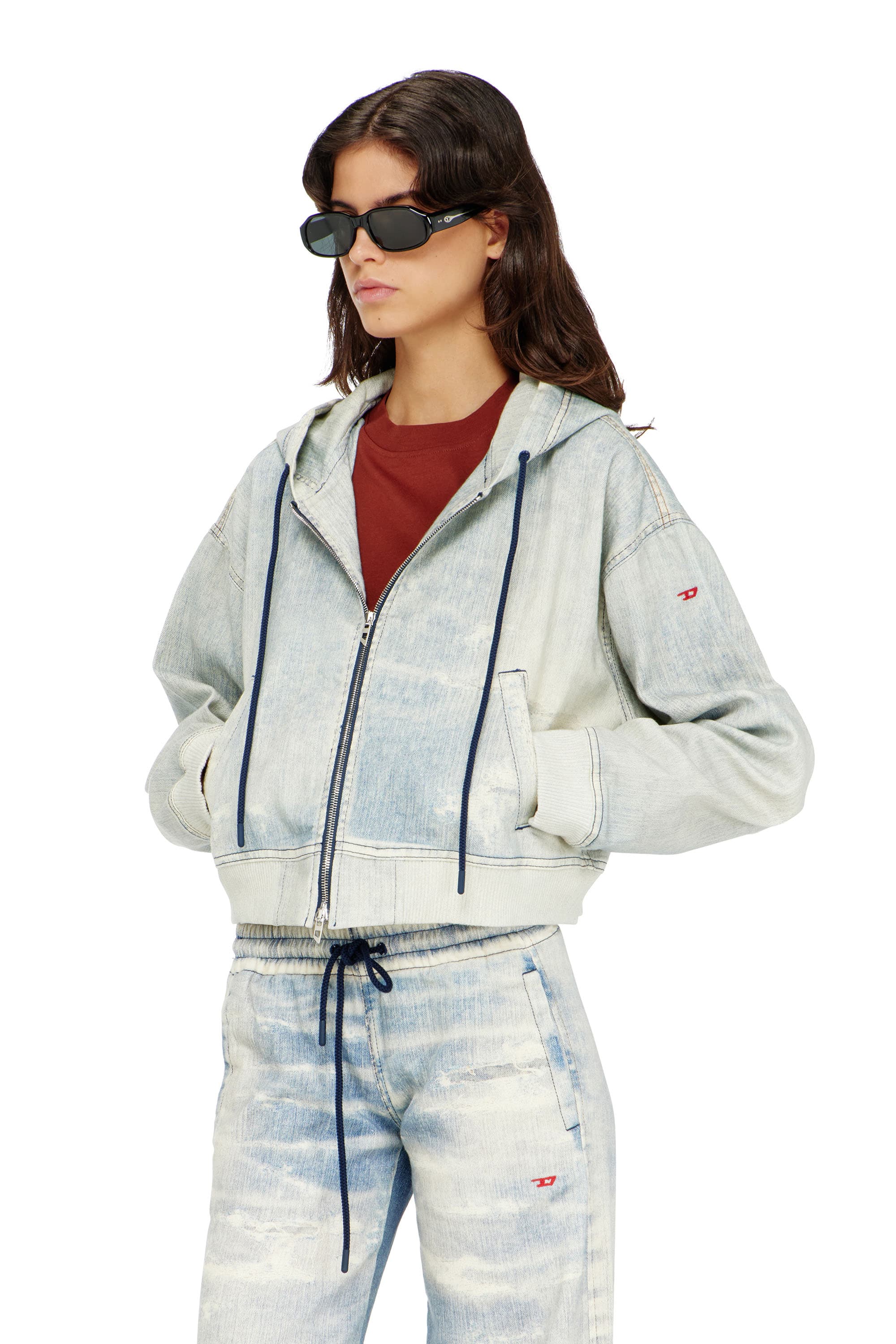 Diesel - - Sweaters - Woman - Blue