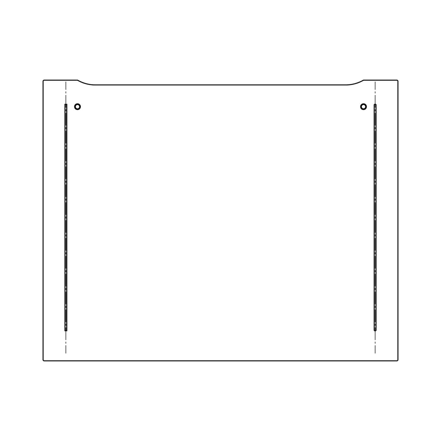AEG Luukun lasiosa - 592x470mm 140037379082