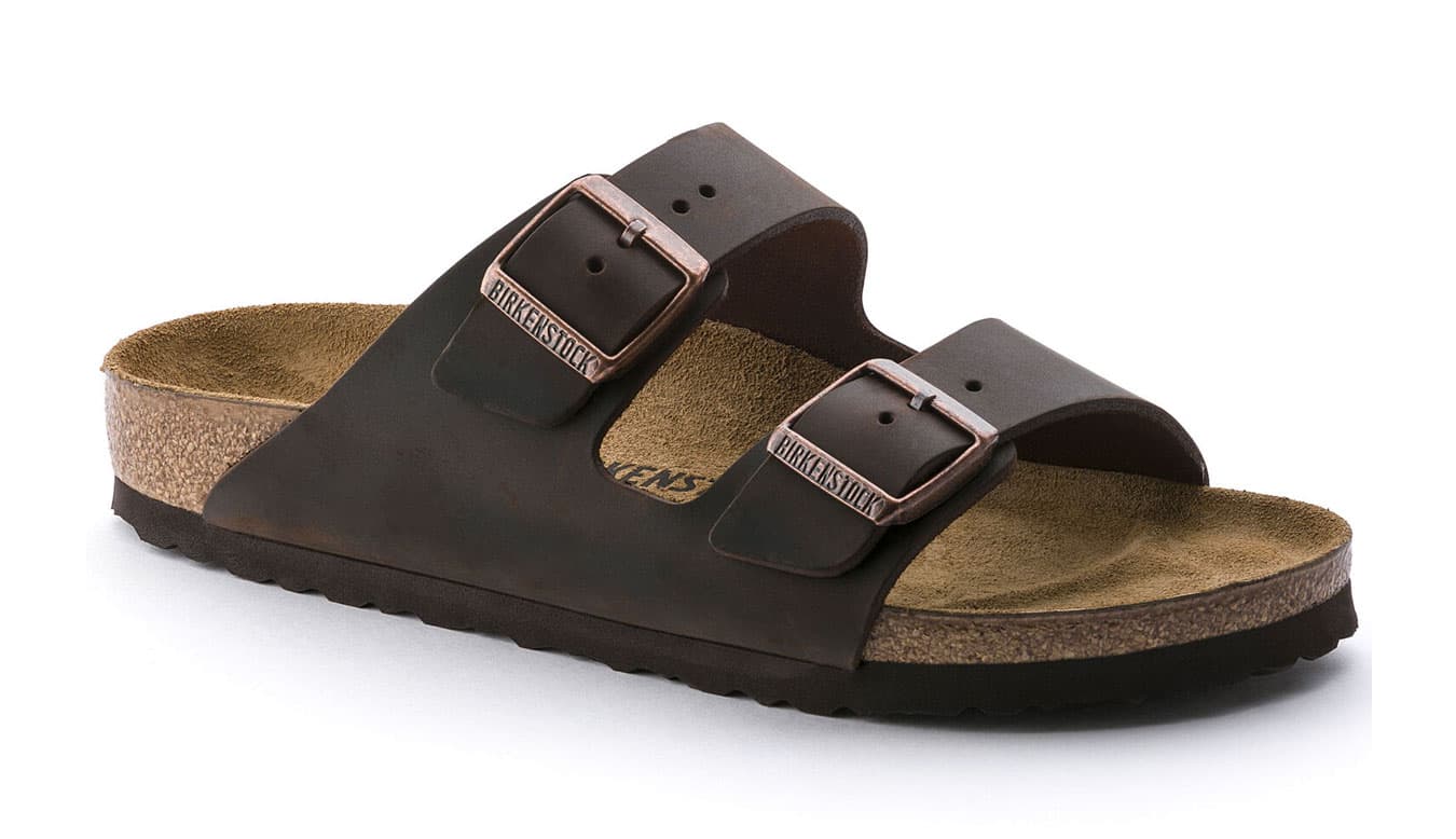Birkenstock Arizona Oiled Leather Habana Regular Fit Unisex - Sandaalit Birkenstock - Ruskea - 52531-3.5 - Size: 3.5