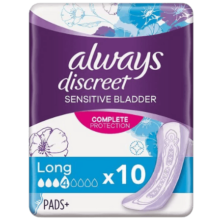 Always Discreet Long Bind - 10 pcs
