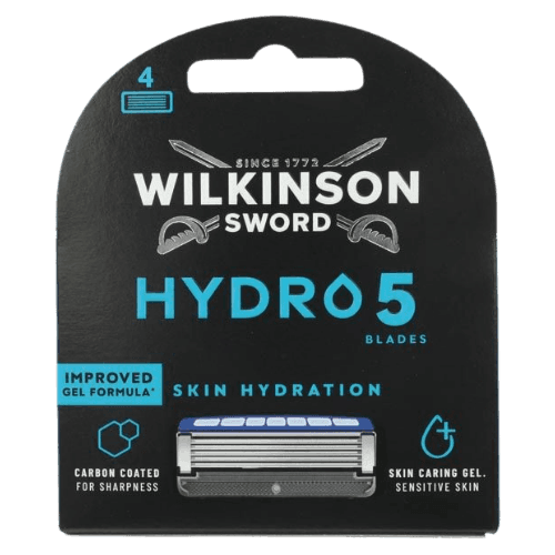 Wilkinson Sword Hydro 5 Skin Hydration Razor Replacement Blades - 4 pcs