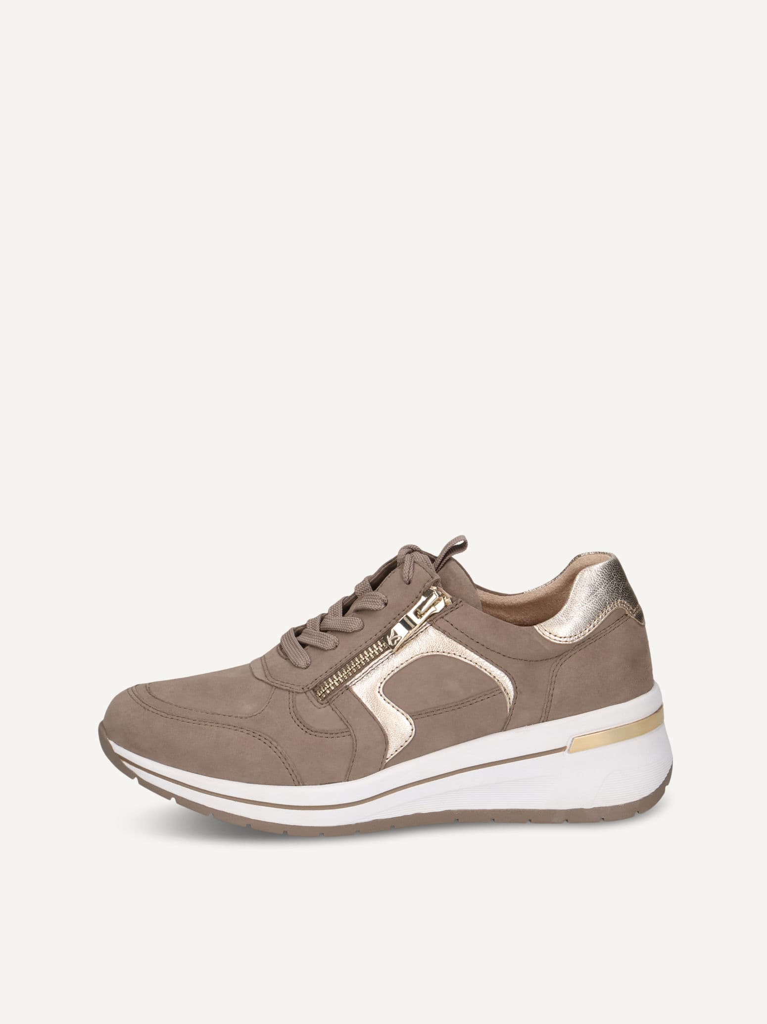 CAPRICE Sneaker, brown, made of Leather, Size 39