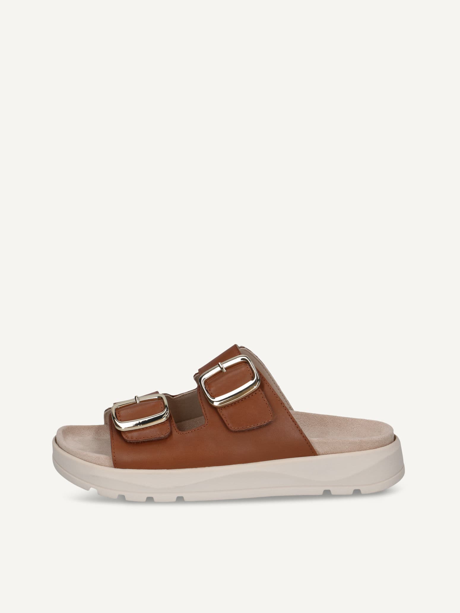 CAPRICE Mule, brown, made of Leather without heel, Size 39