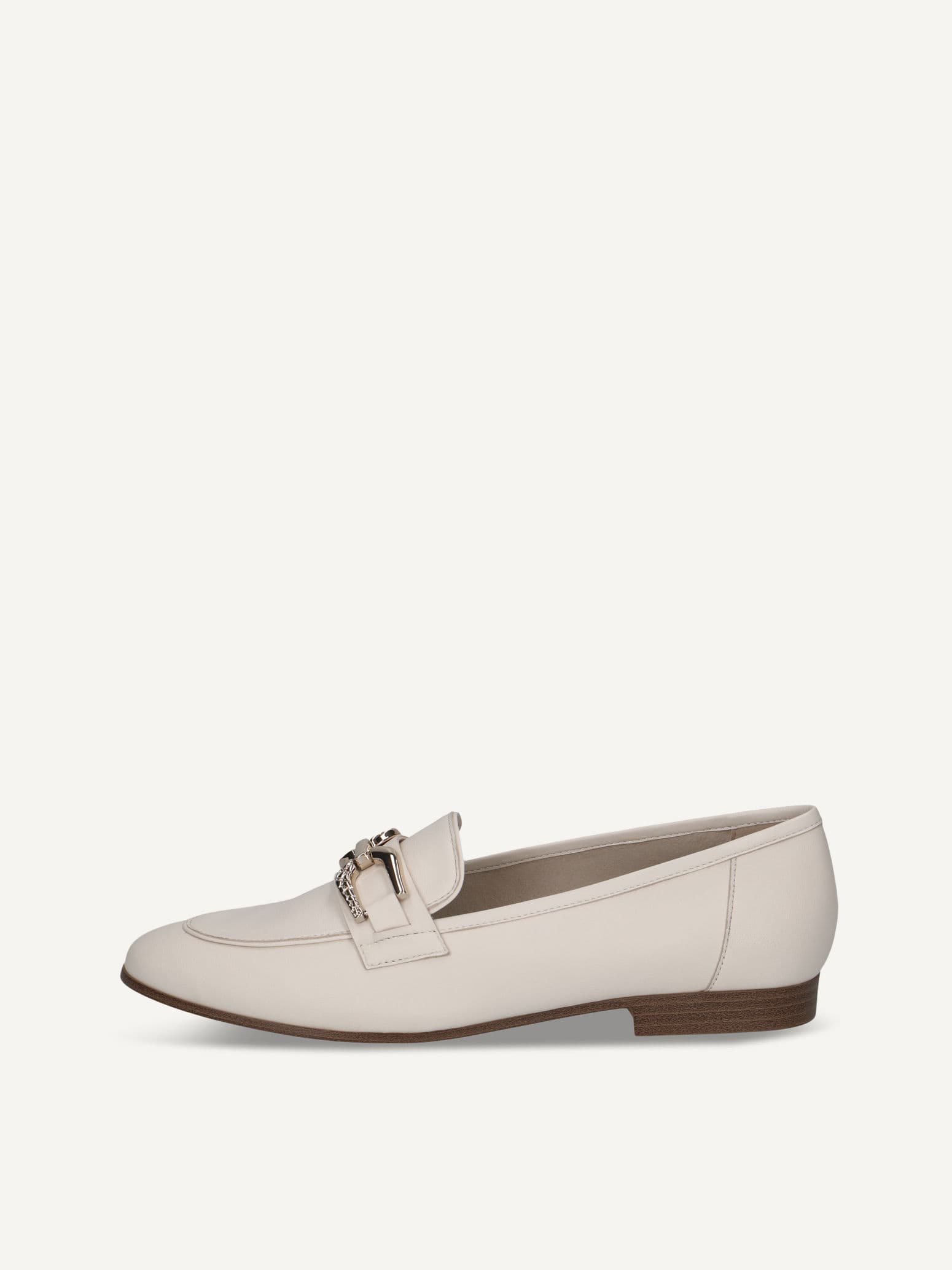 CAPRICE Slipper, white, made of Leather, Size 40