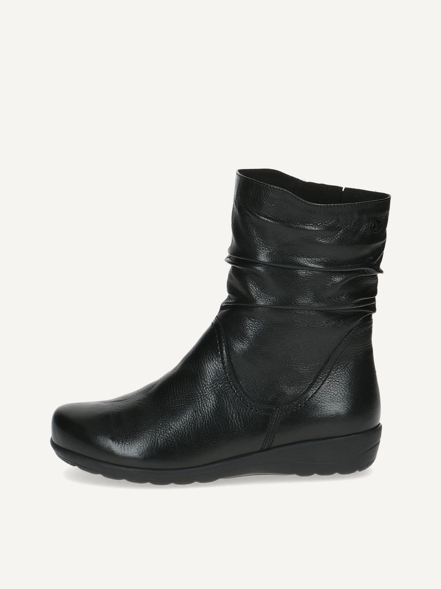 CAPRICE Bootie, black, made of Leather without heel, Size 40