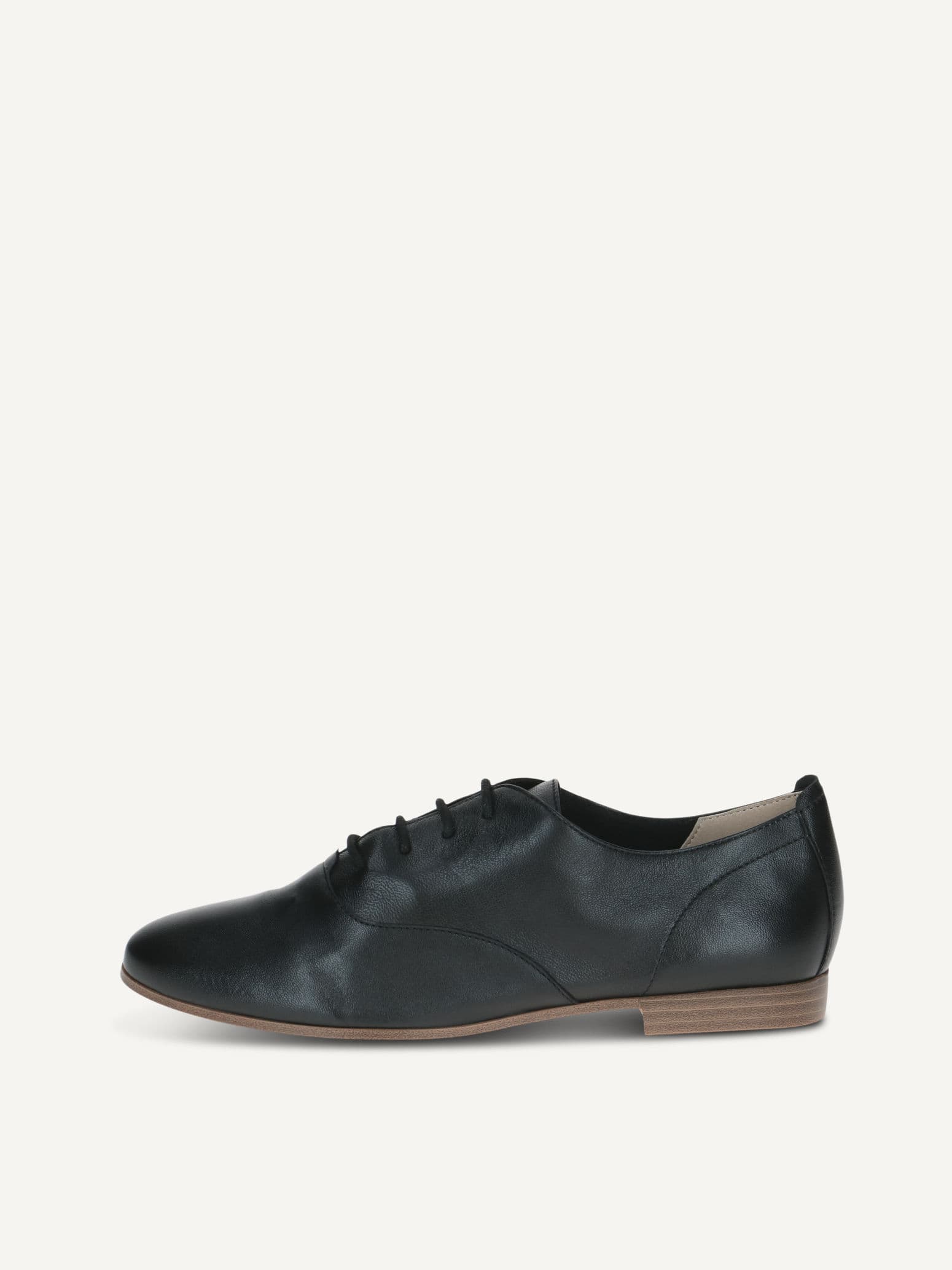 CAPRICE Low shoes, black, made of Leather, Size 36