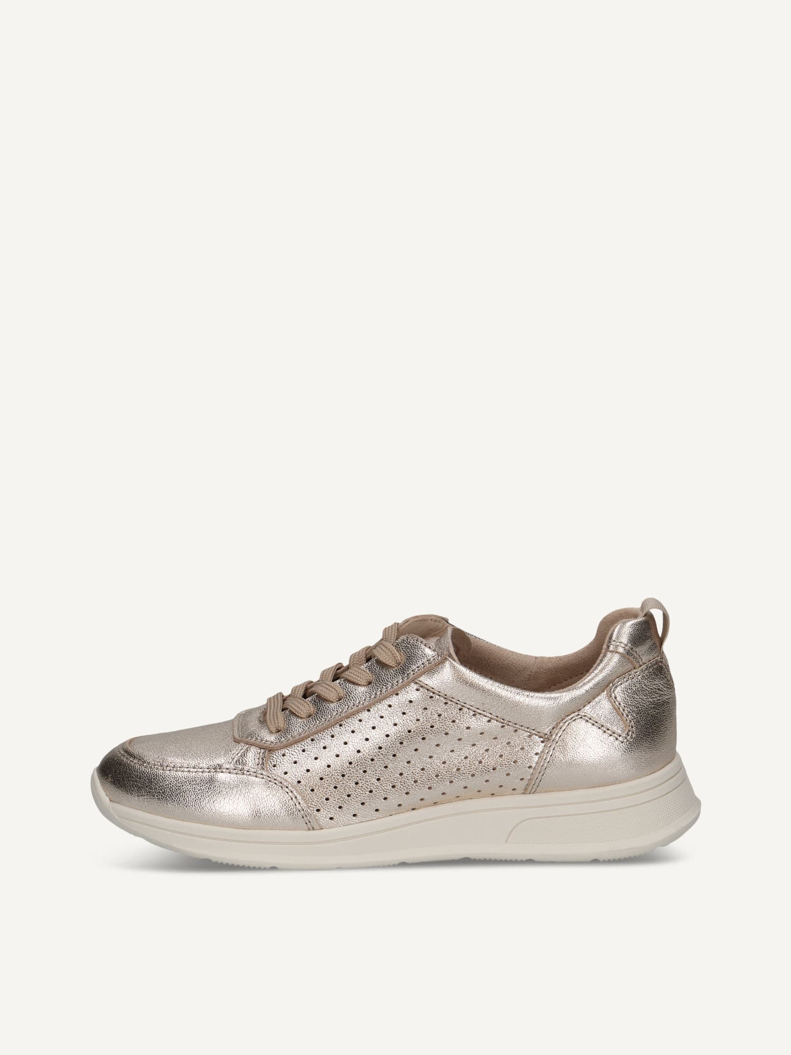CAPRICE Sneaker, metallic, made of Leather, Size 41