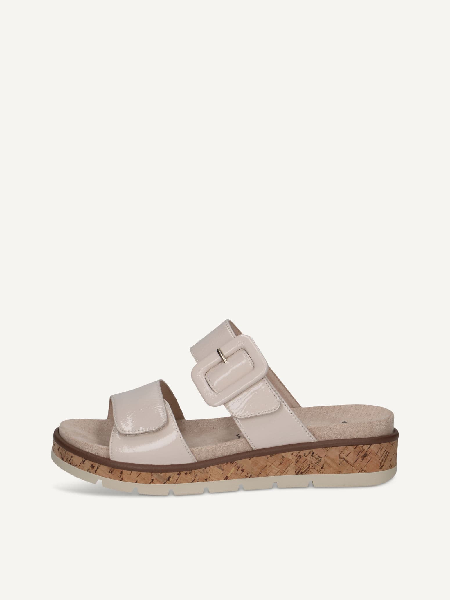 CAPRICE Mule, white, made of Leather without heel, Size 41