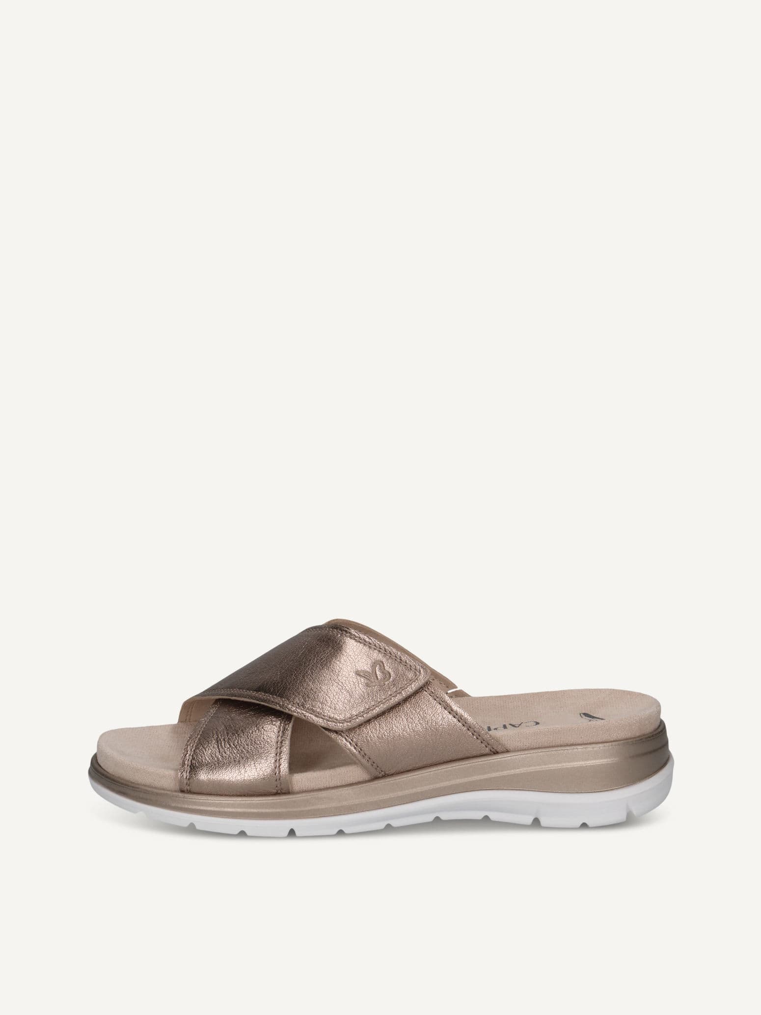 CAPRICE Mule, brown, made of Leather without heel, Size 40