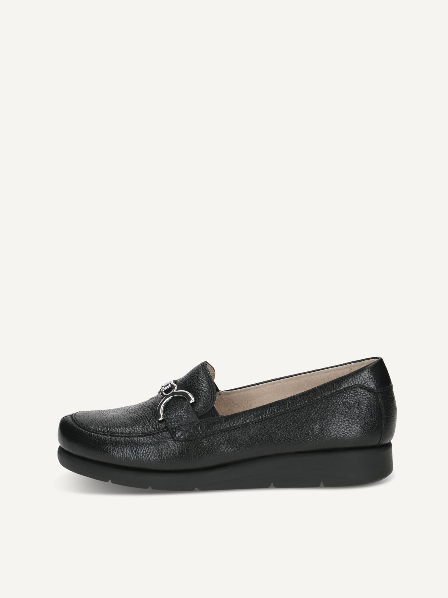 CAPRICE Slipper, black, made of Leather, Size 40