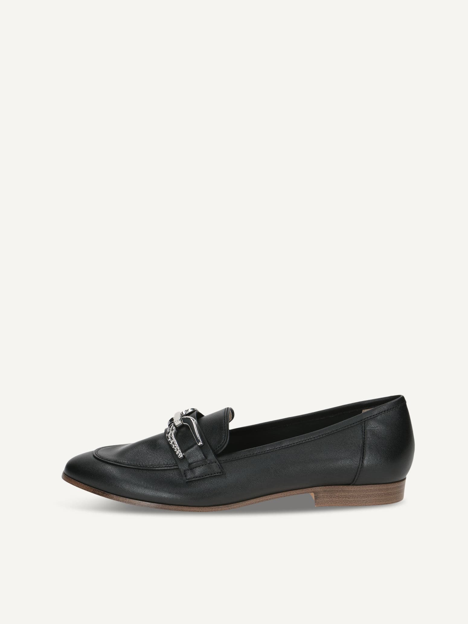 CAPRICE Slipper, black, made of Leather, Size 42