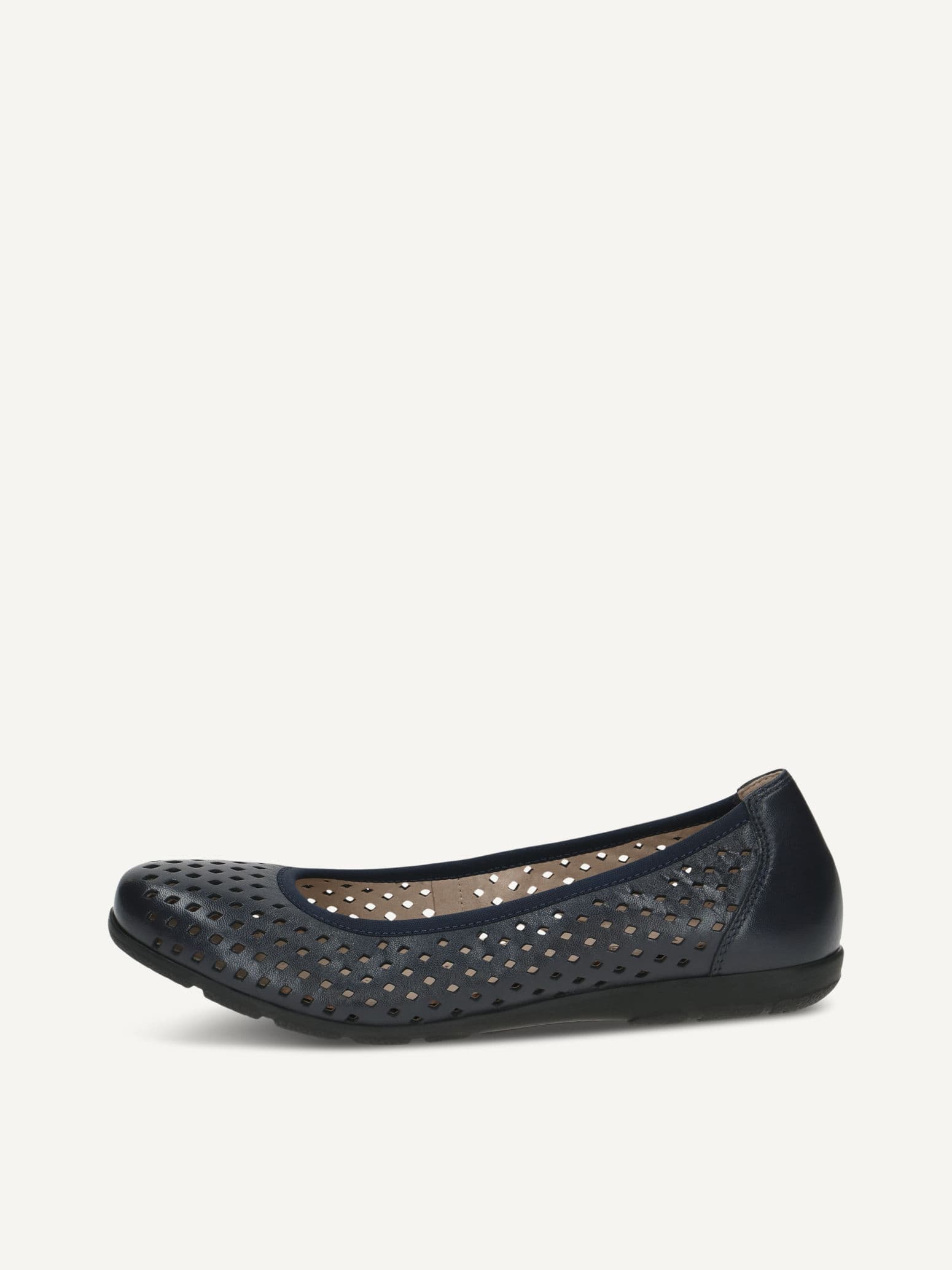 CAPRICE Ballerina, blue, made of Leather, Size 41