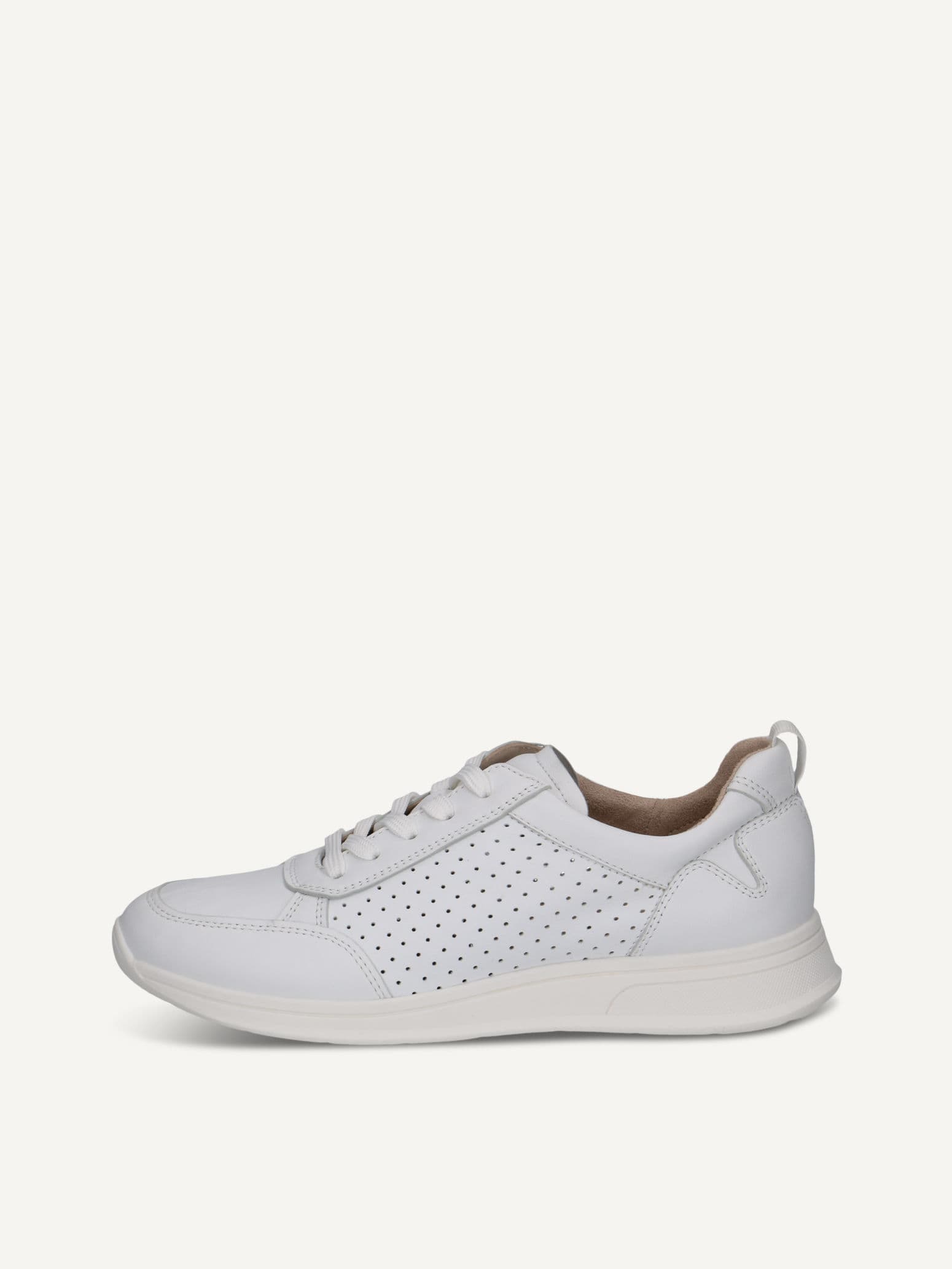 CAPRICE Sneaker, white, made of Leather, Size 38