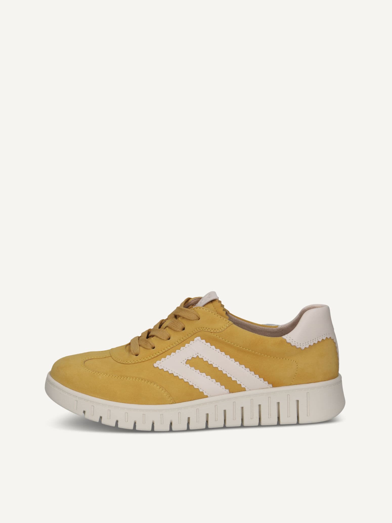 CAPRICE Sneaker, yellow, made of Leather, Size 41