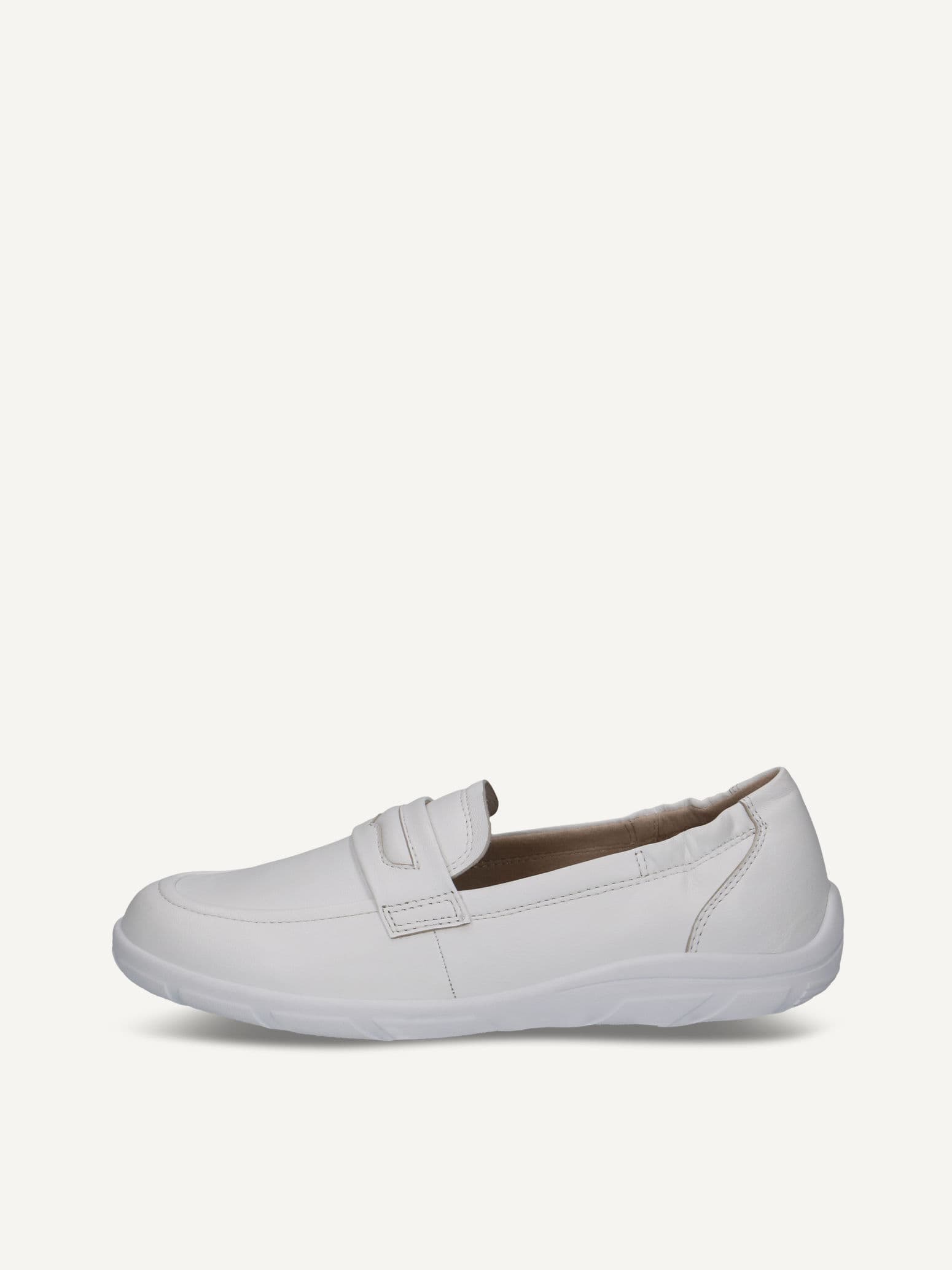 CAPRICE Slipper, white, made of Leather, Size 37
