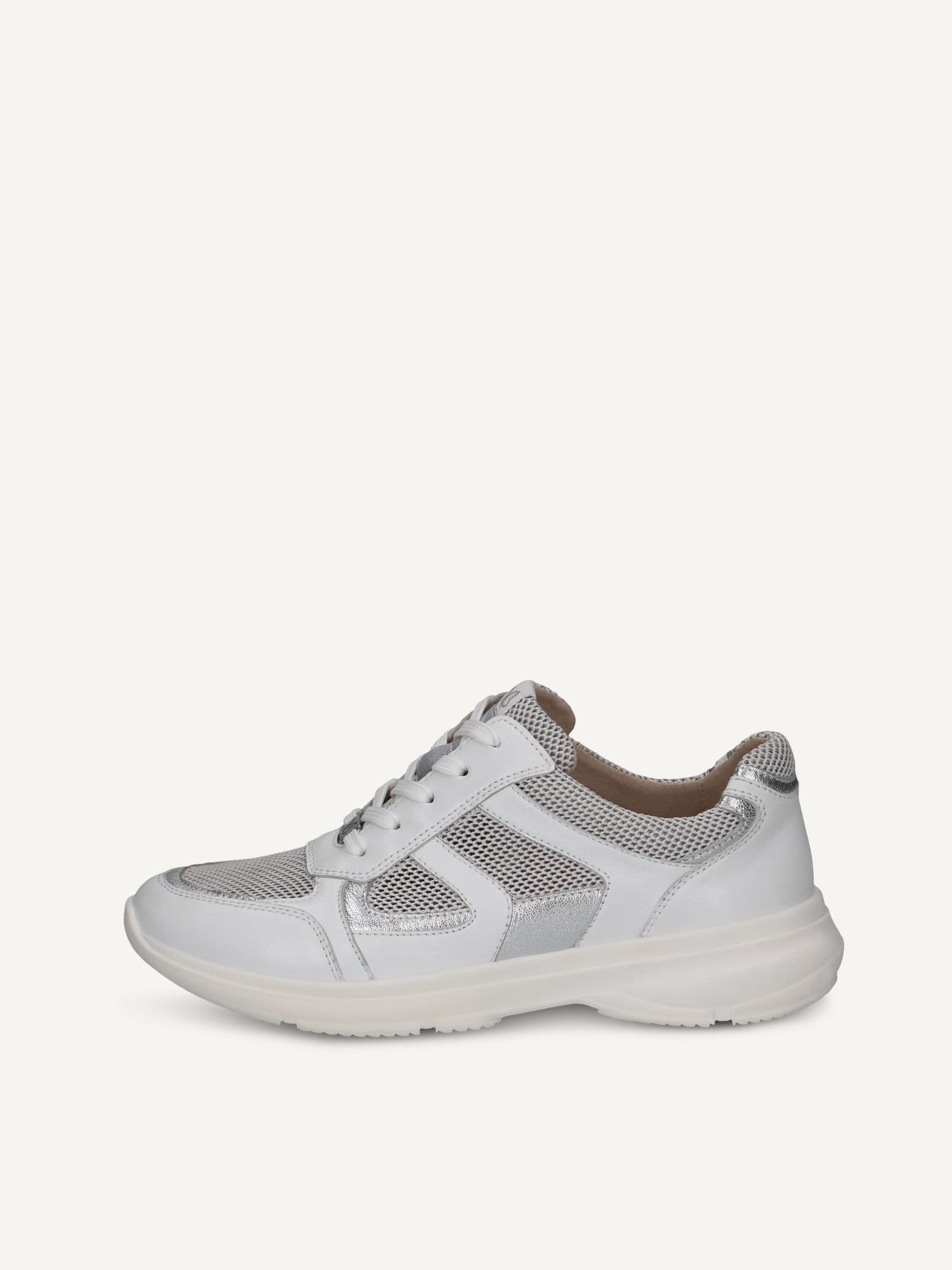 CAPRICE Sneaker, white, made of Leather and synthetic, Size 37