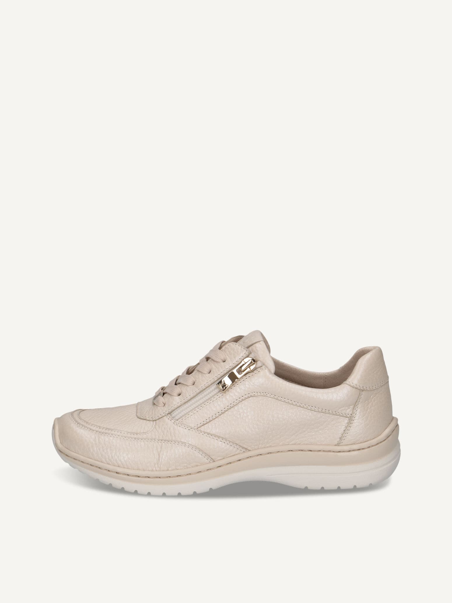 CAPRICE Sneaker, beige, made of Leather, Size 38