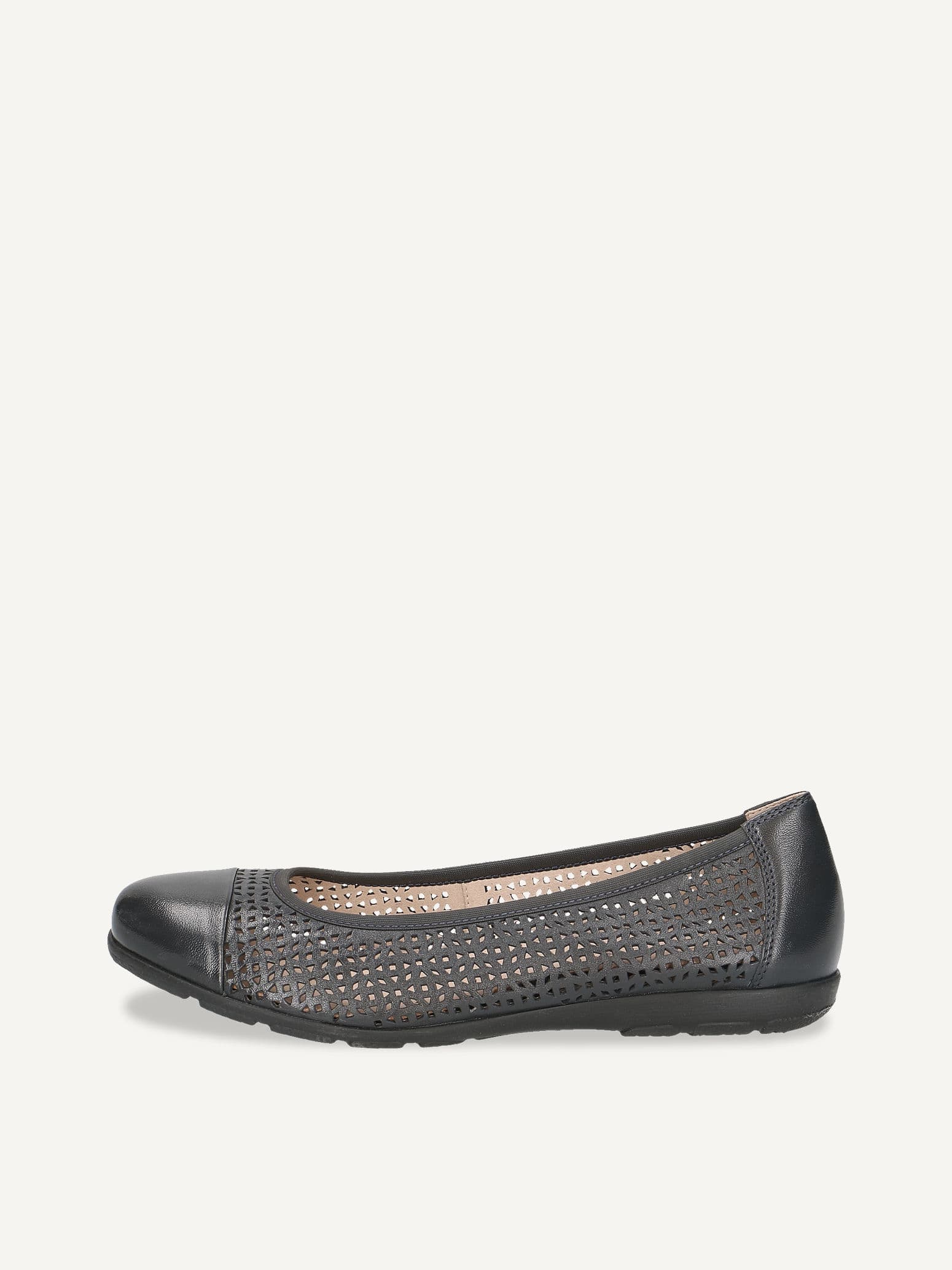 CAPRICE Ballerina, blue, made of Leather, Size 41