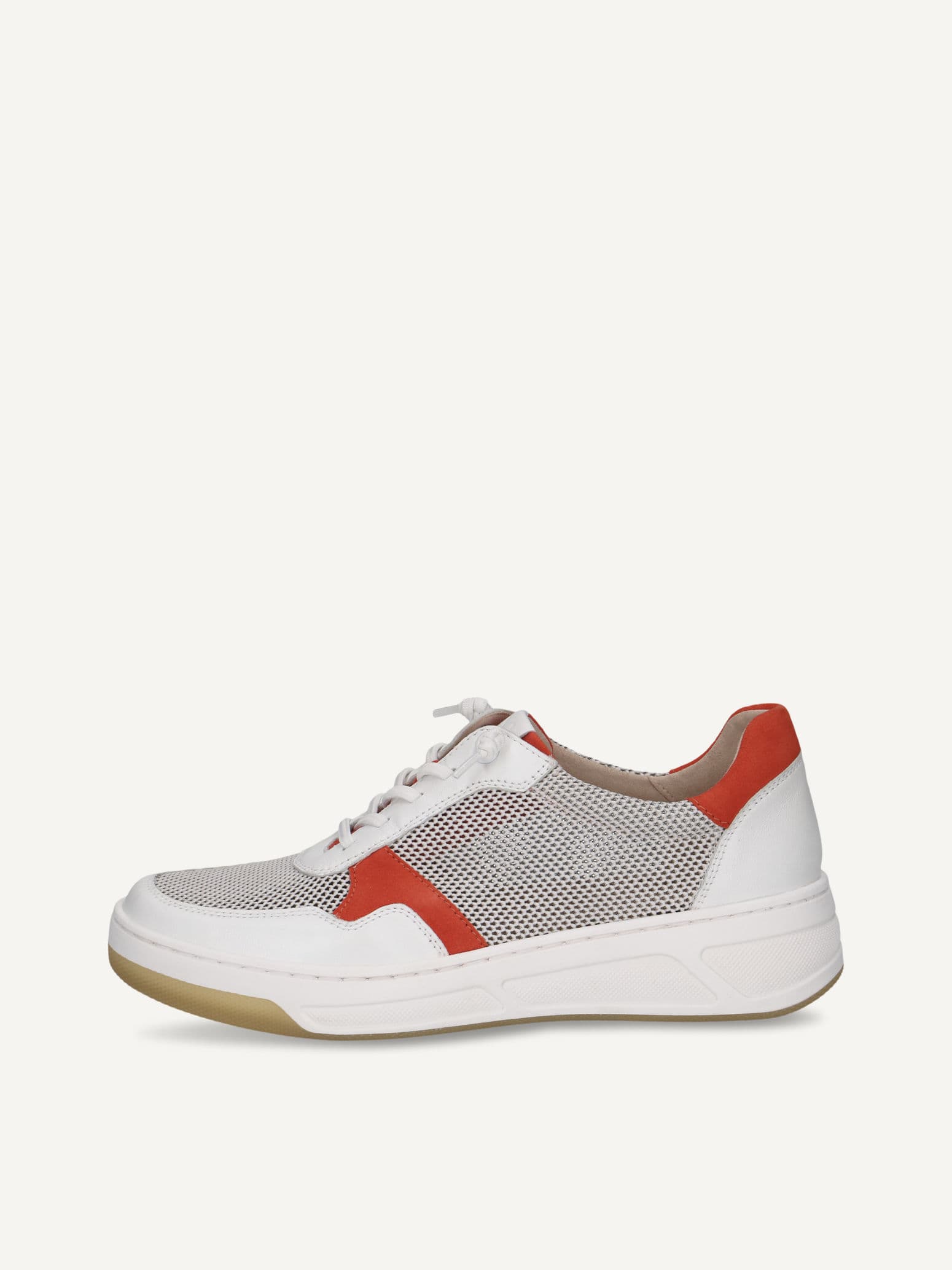 CAPRICE Sneaker, white, made of Leather and synthetic, Size 37