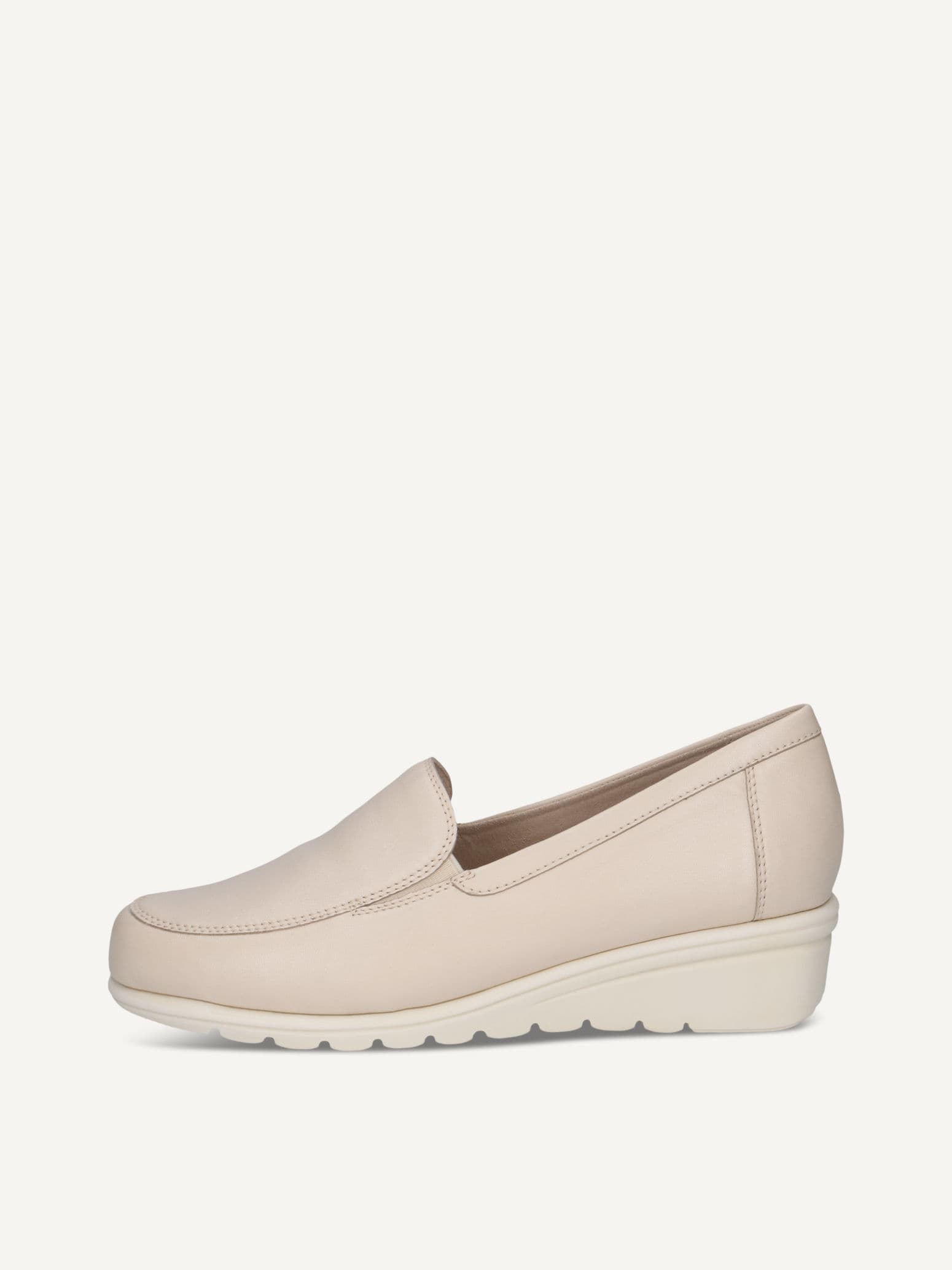 CAPRICE Slipper, beige, made of Leather, Size 40