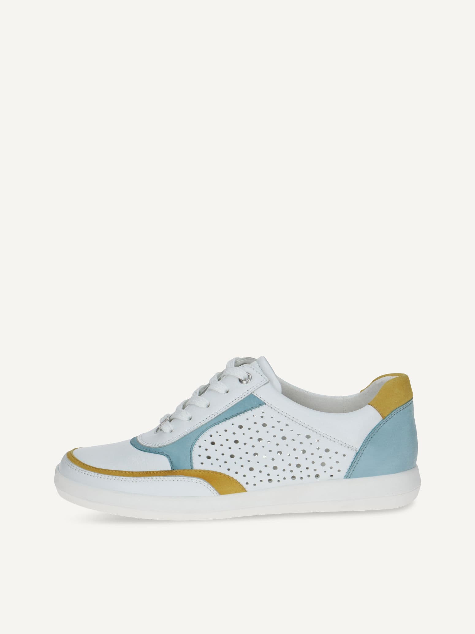CAPRICE Sneaker, white, made of Leather, Size 40