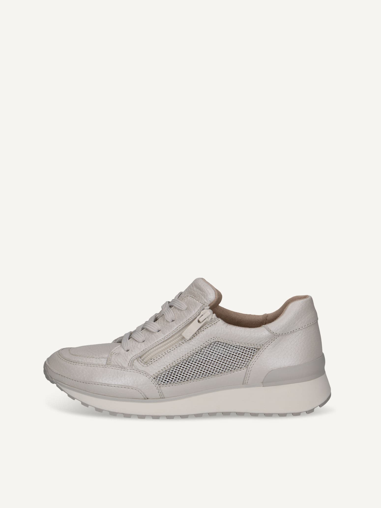 CAPRICE Sneaker, white, made of Leather and synthetic, Size 39