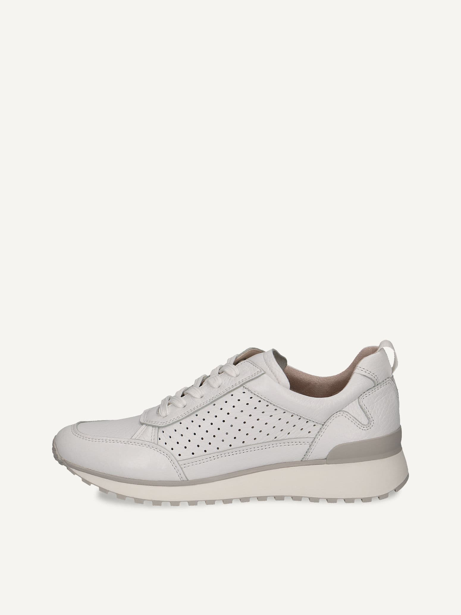 CAPRICE Sneaker, white, made of Leather, Size 40
