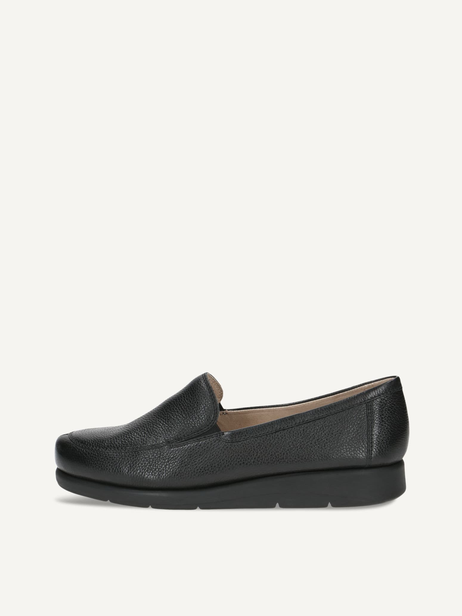 CAPRICE Slipper, black, made of Leather, Size 39