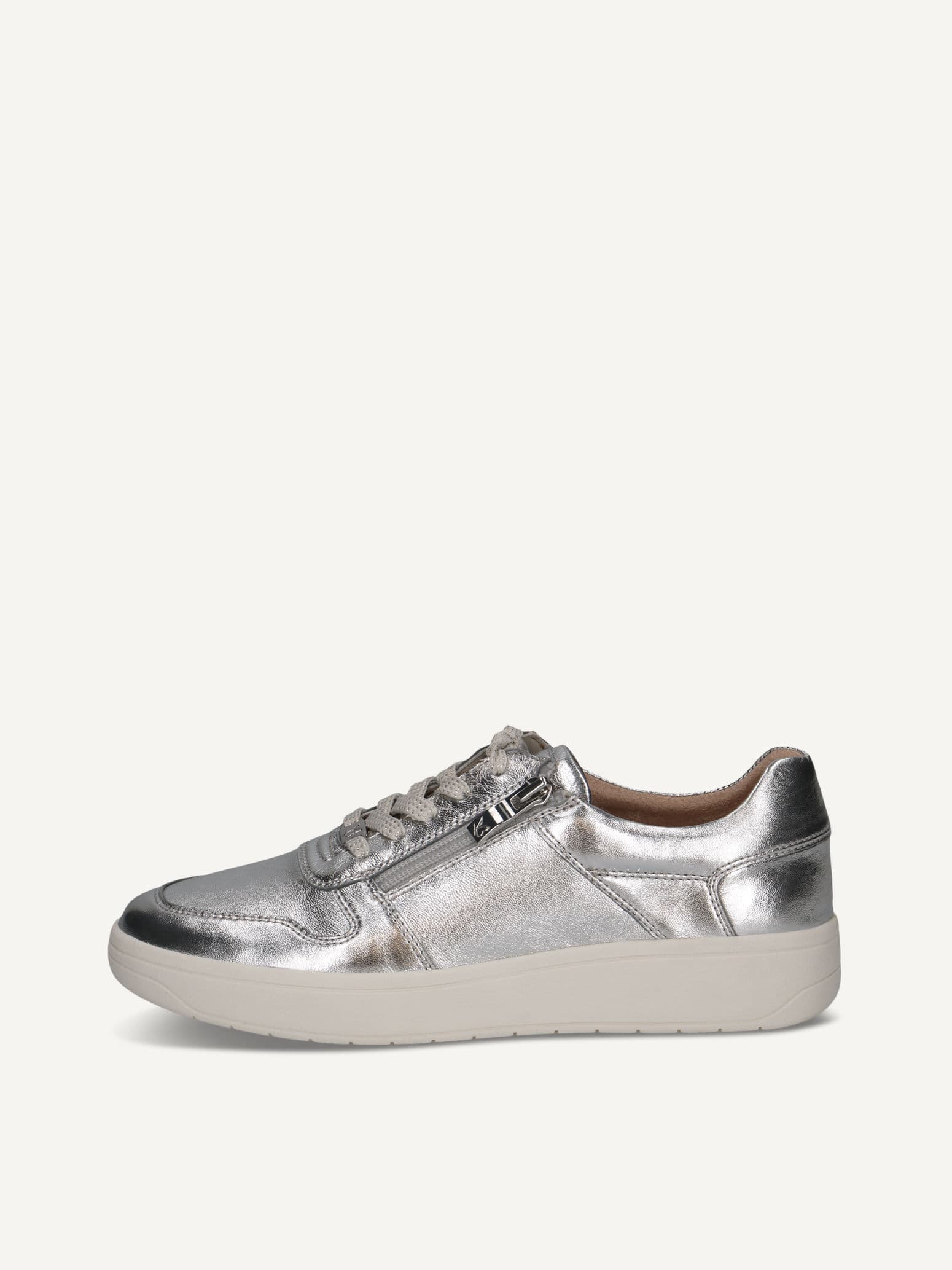 CAPRICE Sneaker, metallic, made of Leather, Size 41