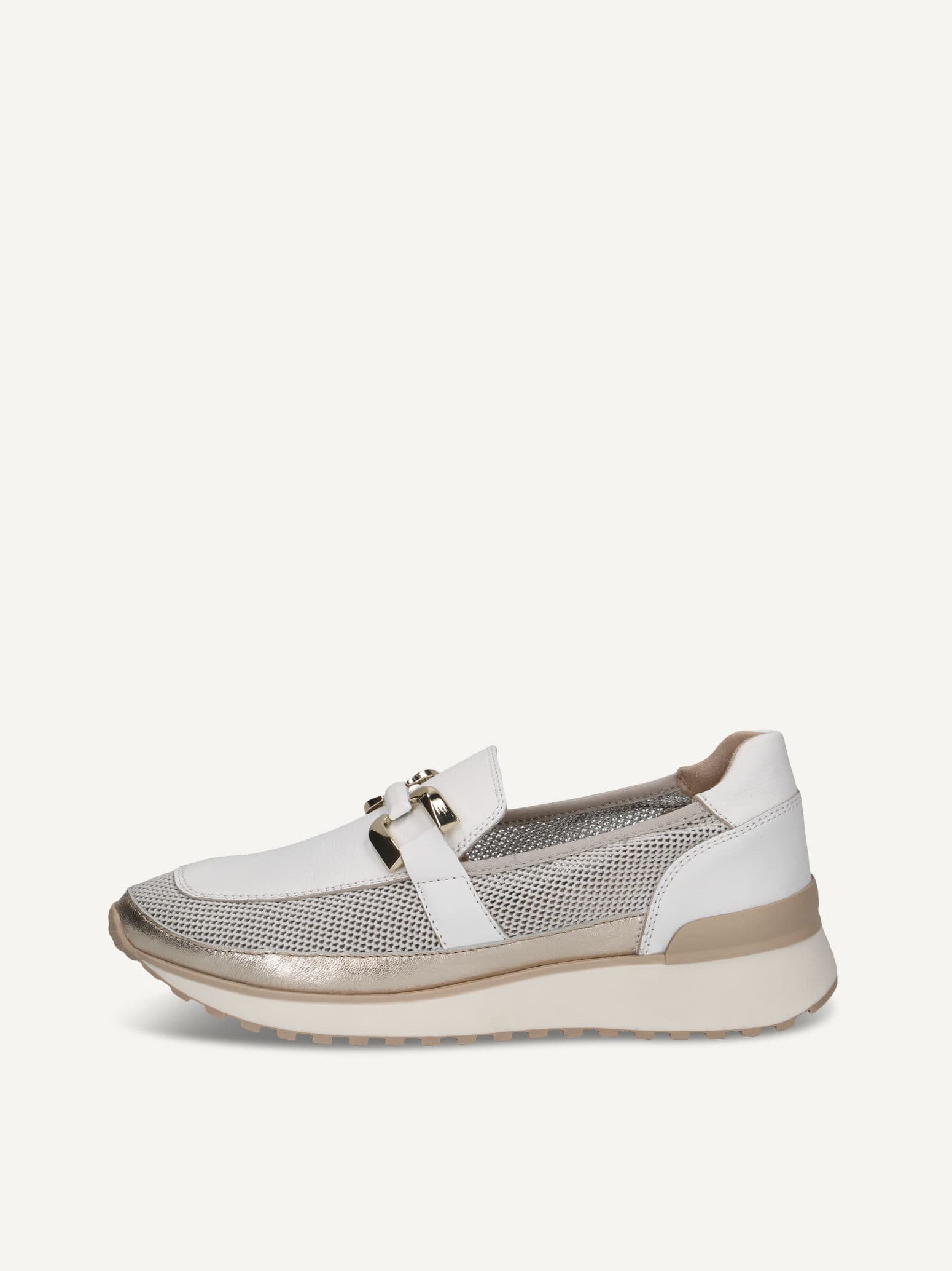 CAPRICE Sneaker, white, made of Leather and synthetic, Size 40