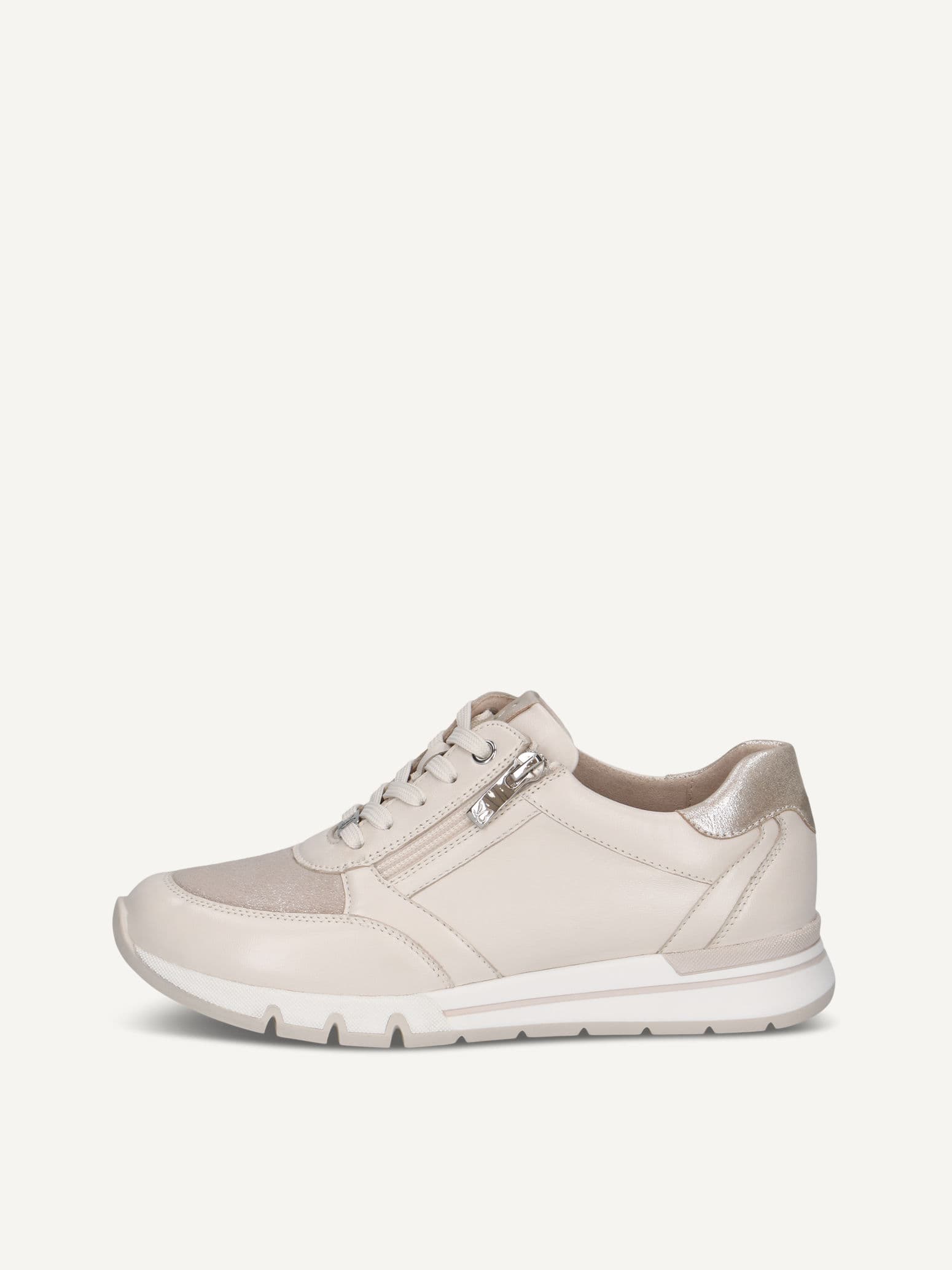 CAPRICE Sneaker, white, made of Leather and synthetic, Size 38