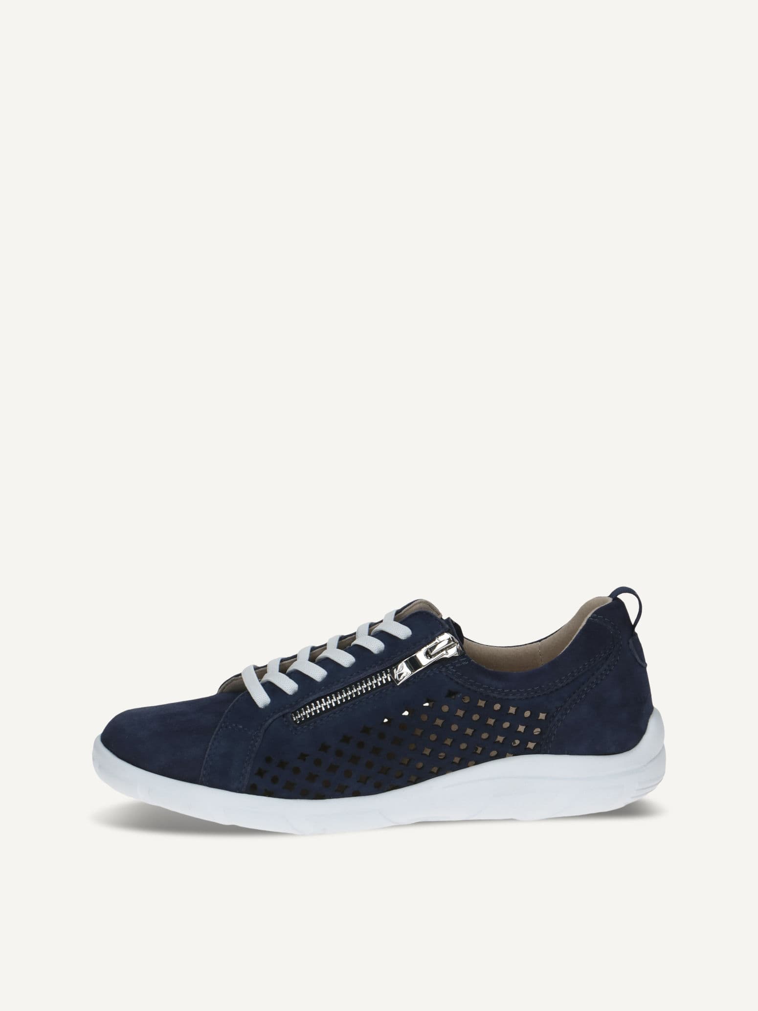 CAPRICE Sneaker, blue, made of Leather and synthetic, Size 36