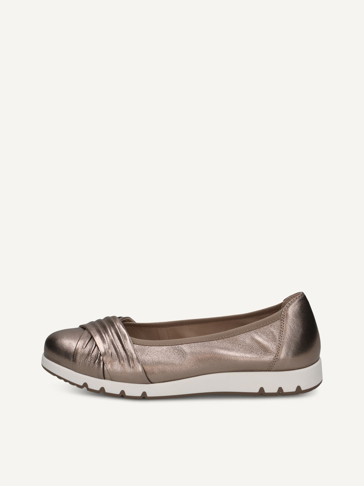 CAPRICE Ballerina, brown, made of Leather, Size 40