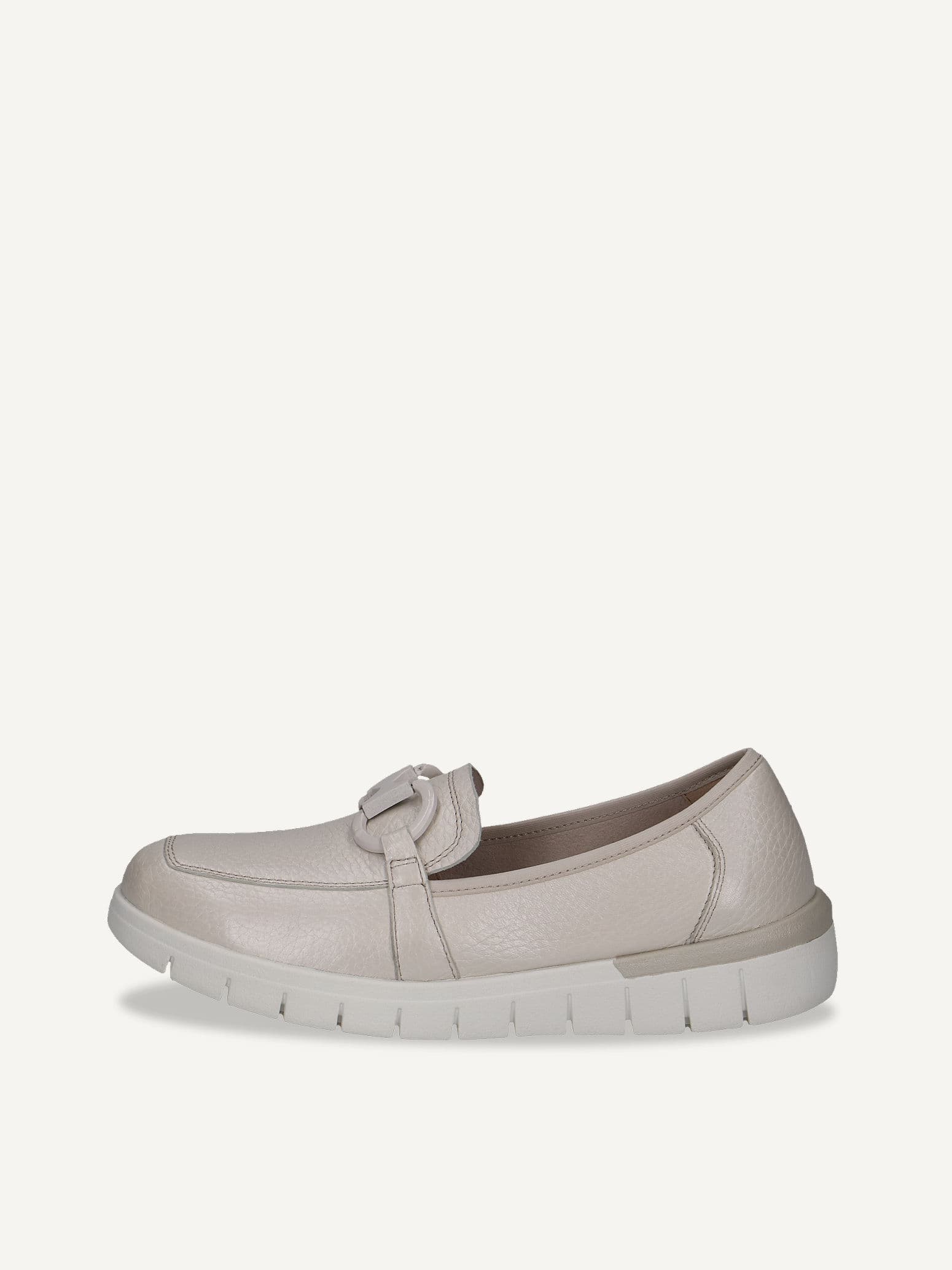 CAPRICE Slipper, white, made of Leather, Size 40