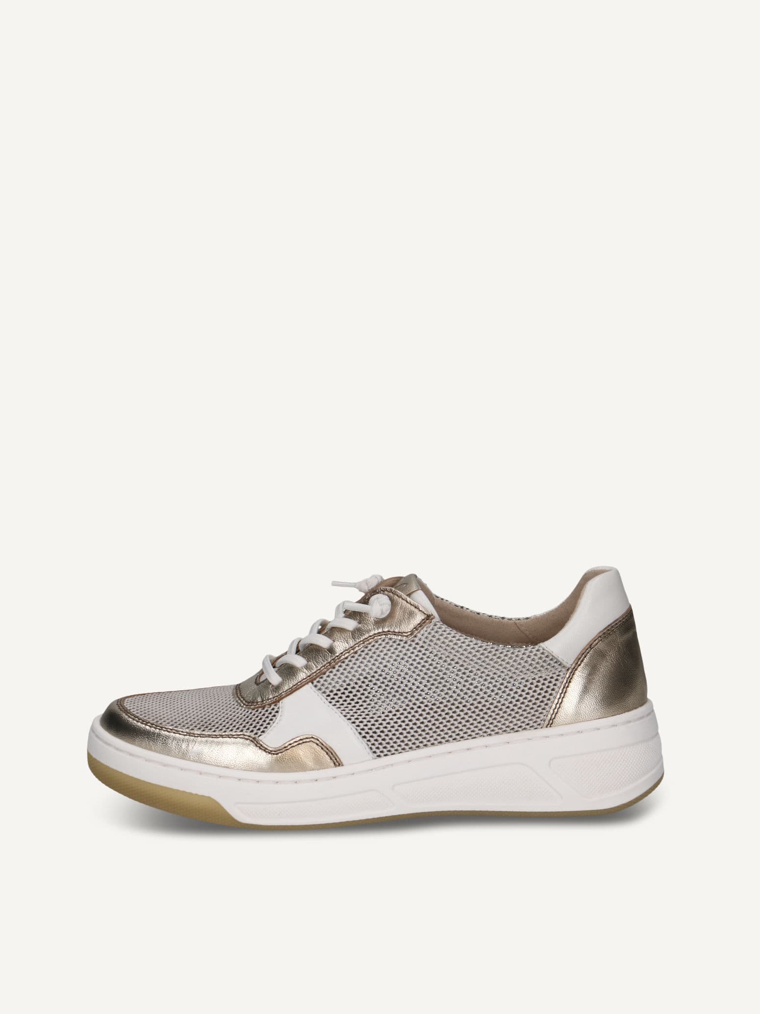 CAPRICE Sneaker, grey, made of Leather and synthetic, Size 37