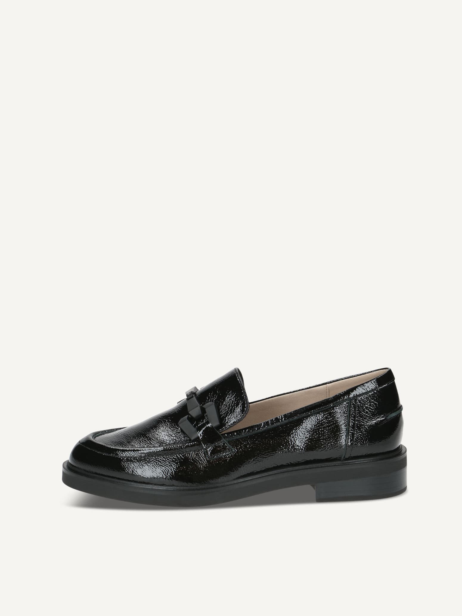CAPRICE Slipper, black, made of Leather with Block heel, Size 42