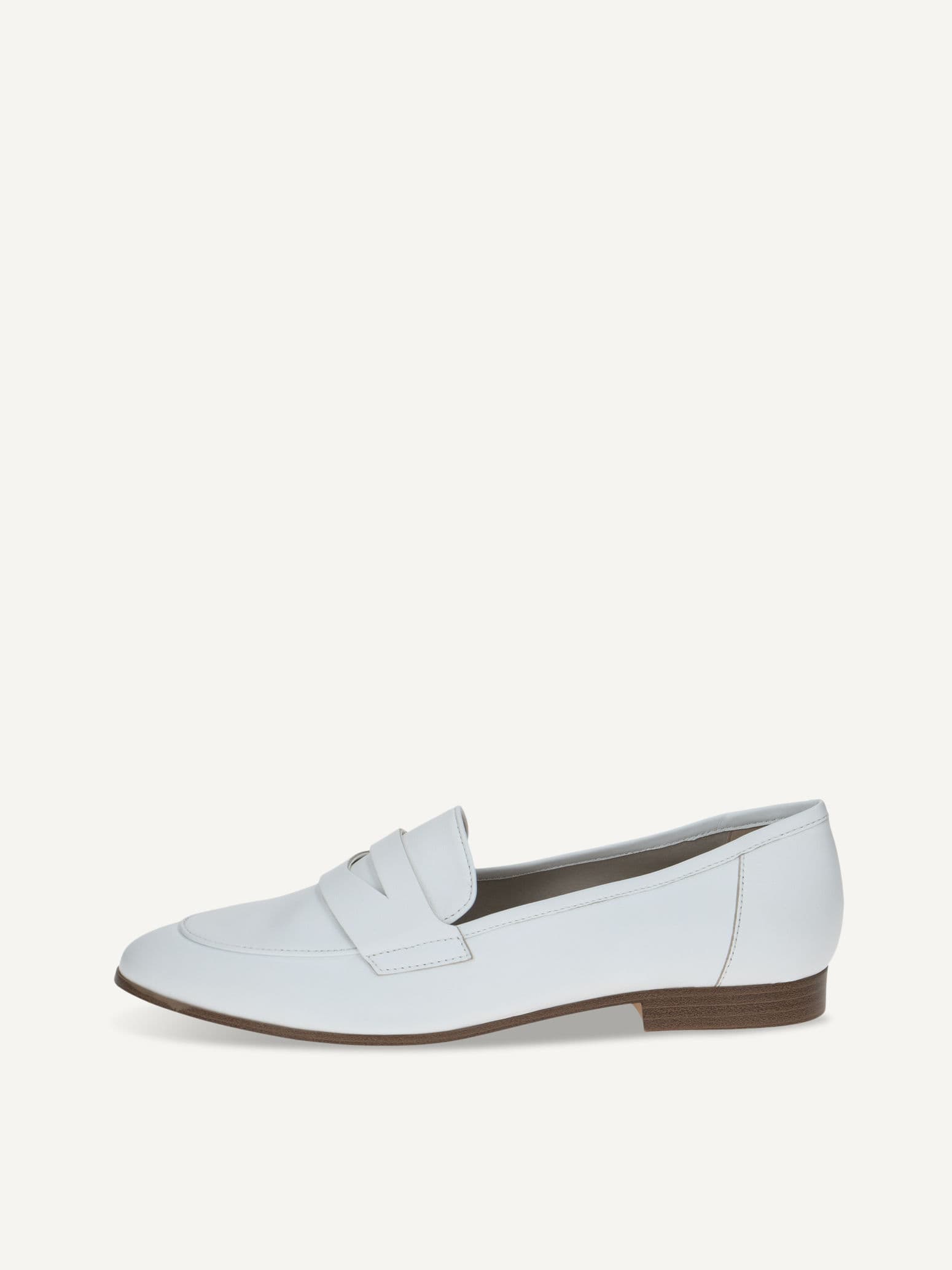 CAPRICE Slipper, white, made of Leather, Size 42