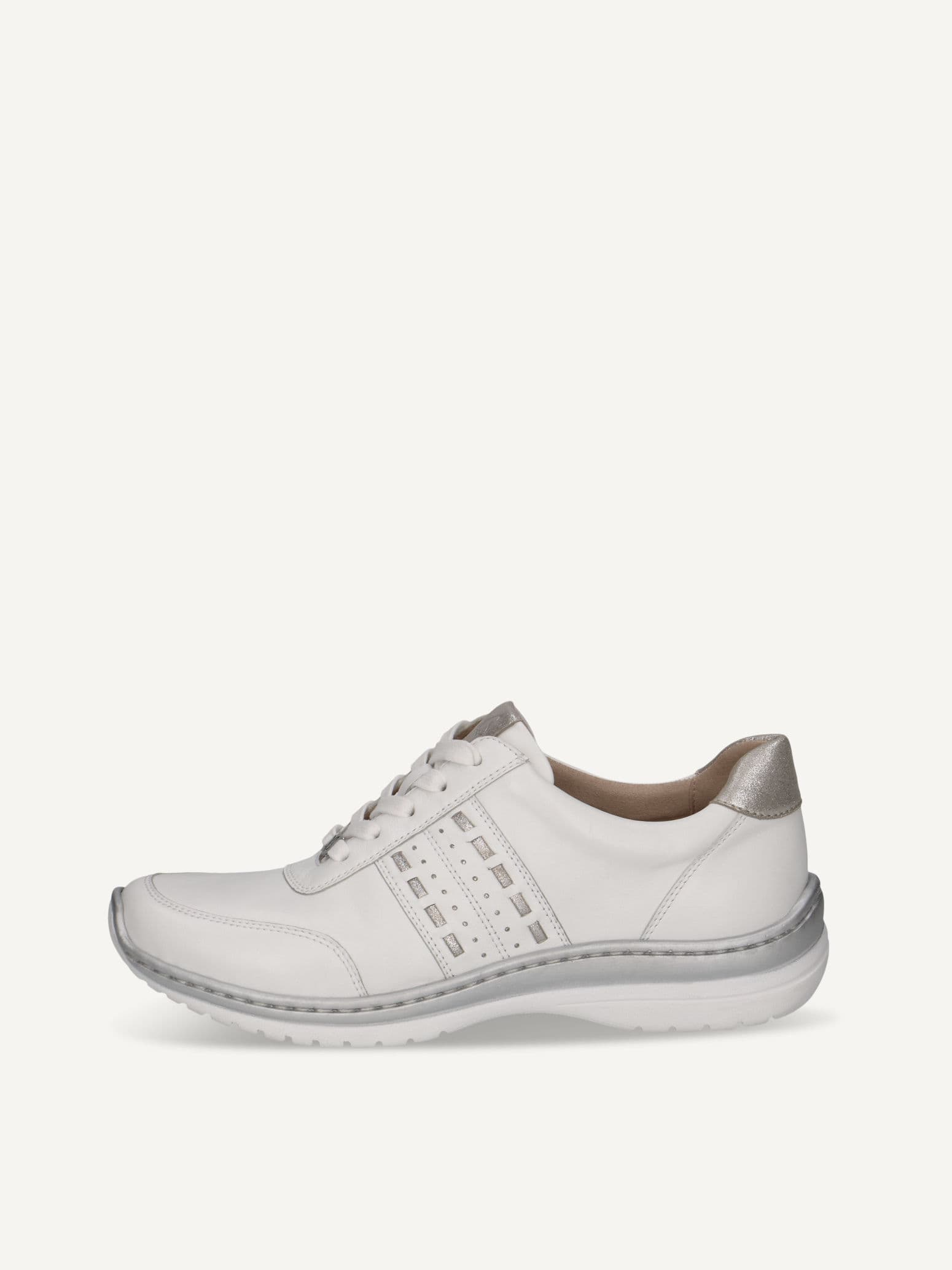 CAPRICE Sneaker, white, made of Leather, Size 40