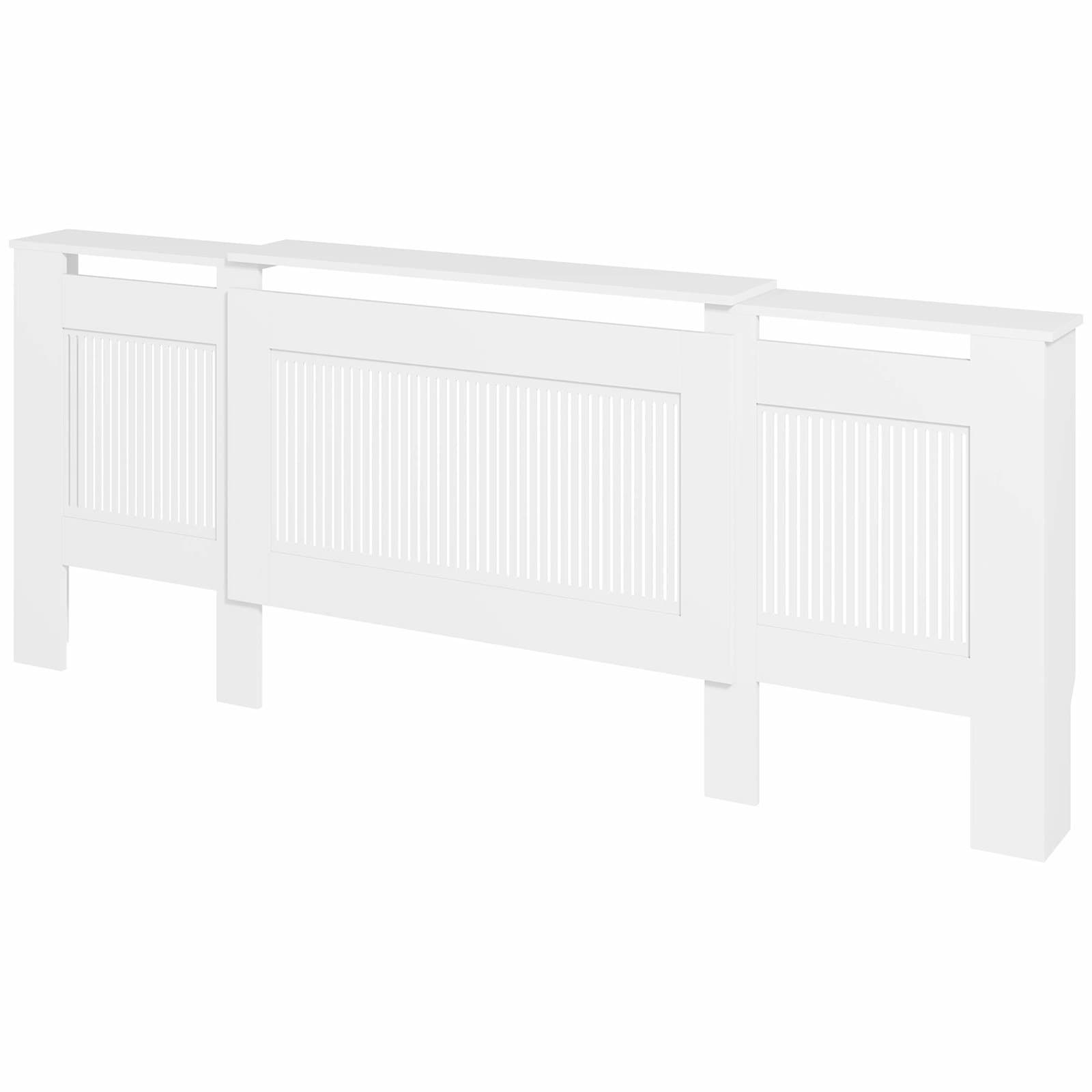 Jäähdyttimen kansi jatkettava patterin kansi hyllyllä, säleet, lämmityskansi lämmityskansi jäähdyttimen kansi 125-201 x 19 x 81,