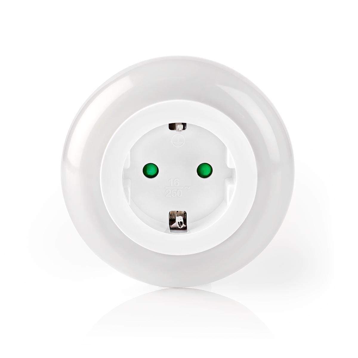 Plug-In LED Yövalo | Hämärätunnistin | 3680 W | 10 lm | Sininen / Valkoinen / Vihreä