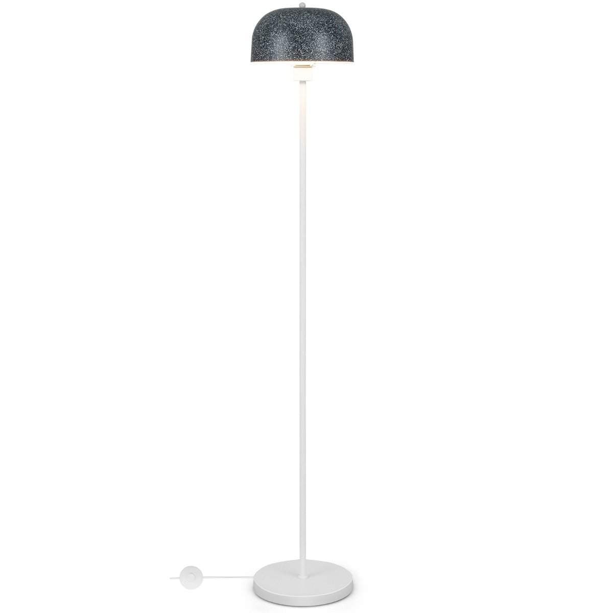 146 cm lattiavalaisin jalkakytkimellä & E27 polttimokanta & lampunvarjostin lattiavalaisin