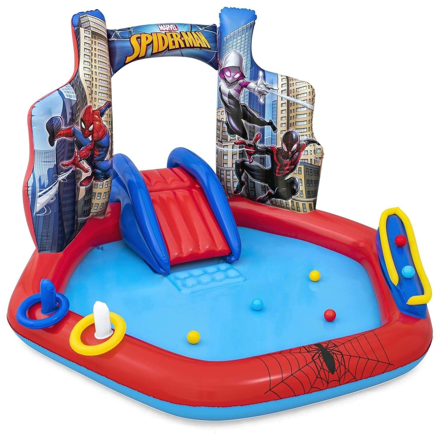 Puhallettava leikkipaikka Spider-Man 211 x 206 x 127 cm Bestway 98793