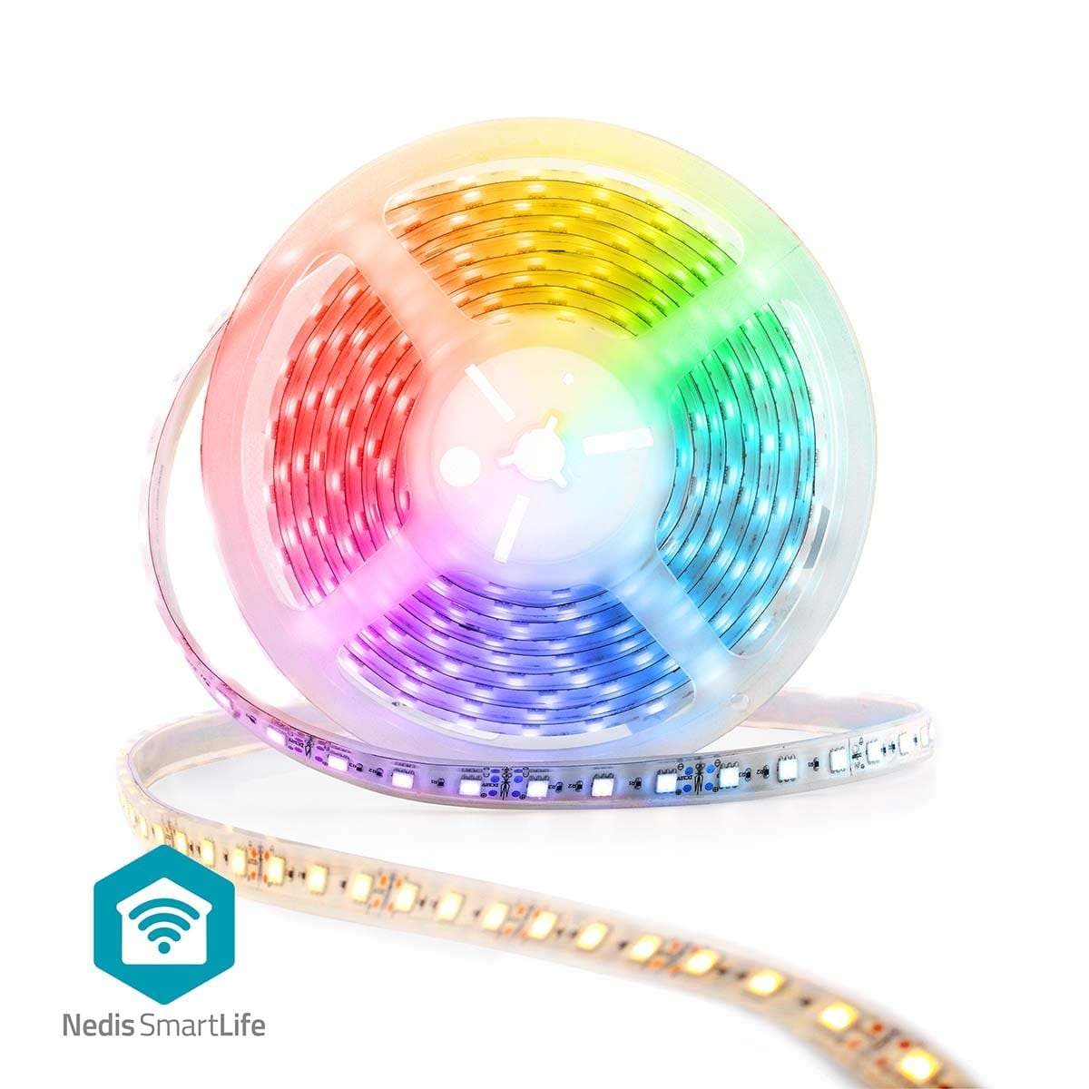 SmartLife LED-nauha | Wi-Fi | Viileä valkoinen / RGB / lämmin valkoinen | SMD | 5,00 m | IP21 | 2700 - 6500 K | 960 lm | Android