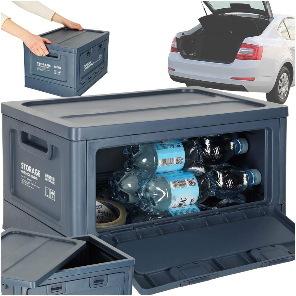 Matkalaukkujen järjestäjä camping box laivastonsininen
