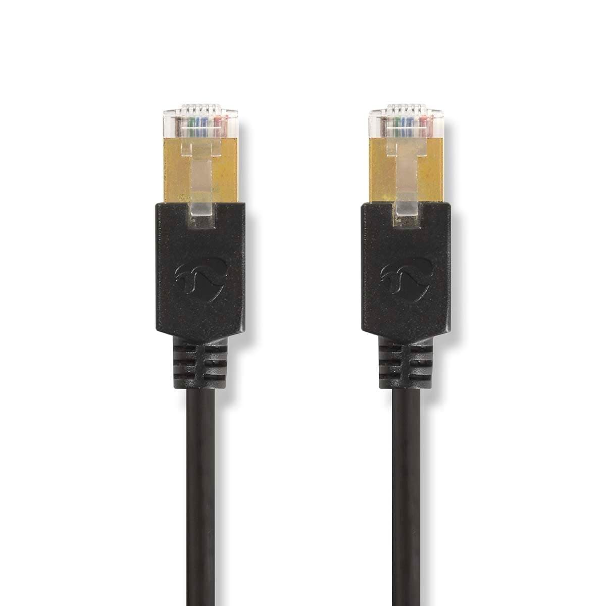 CAT6 Verkkokaapeli | RJ45 uros | RJ45 uros | F/UTP | 2.00 m | Pyöreä | LSZH / PVC | Antrasiitti | Laatikko