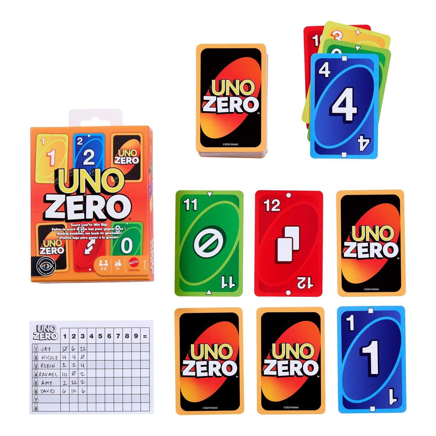 UNO Zero -korttipeli, strateginen käänne, 112 kortin setti