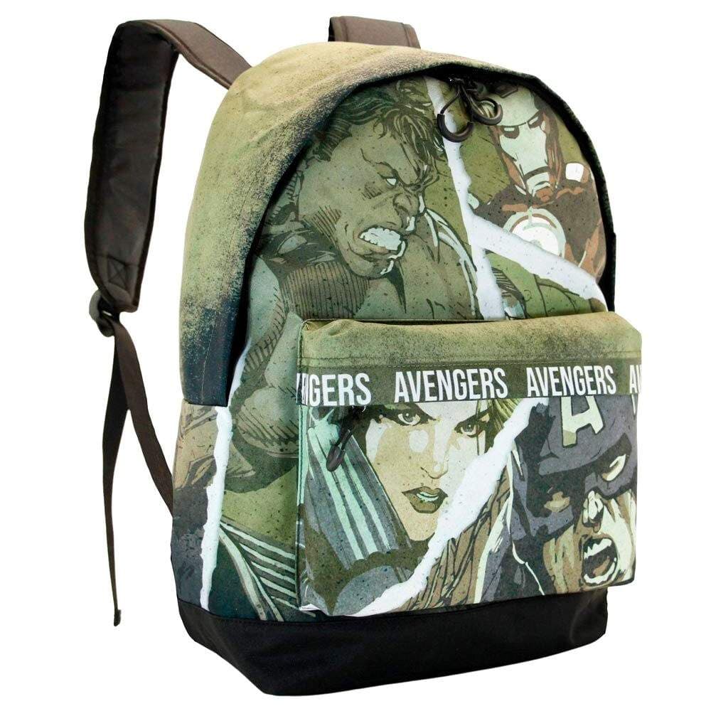 Marvel Avengers -reppu 41 cm, useita taskuja ja kestävä muotoilu