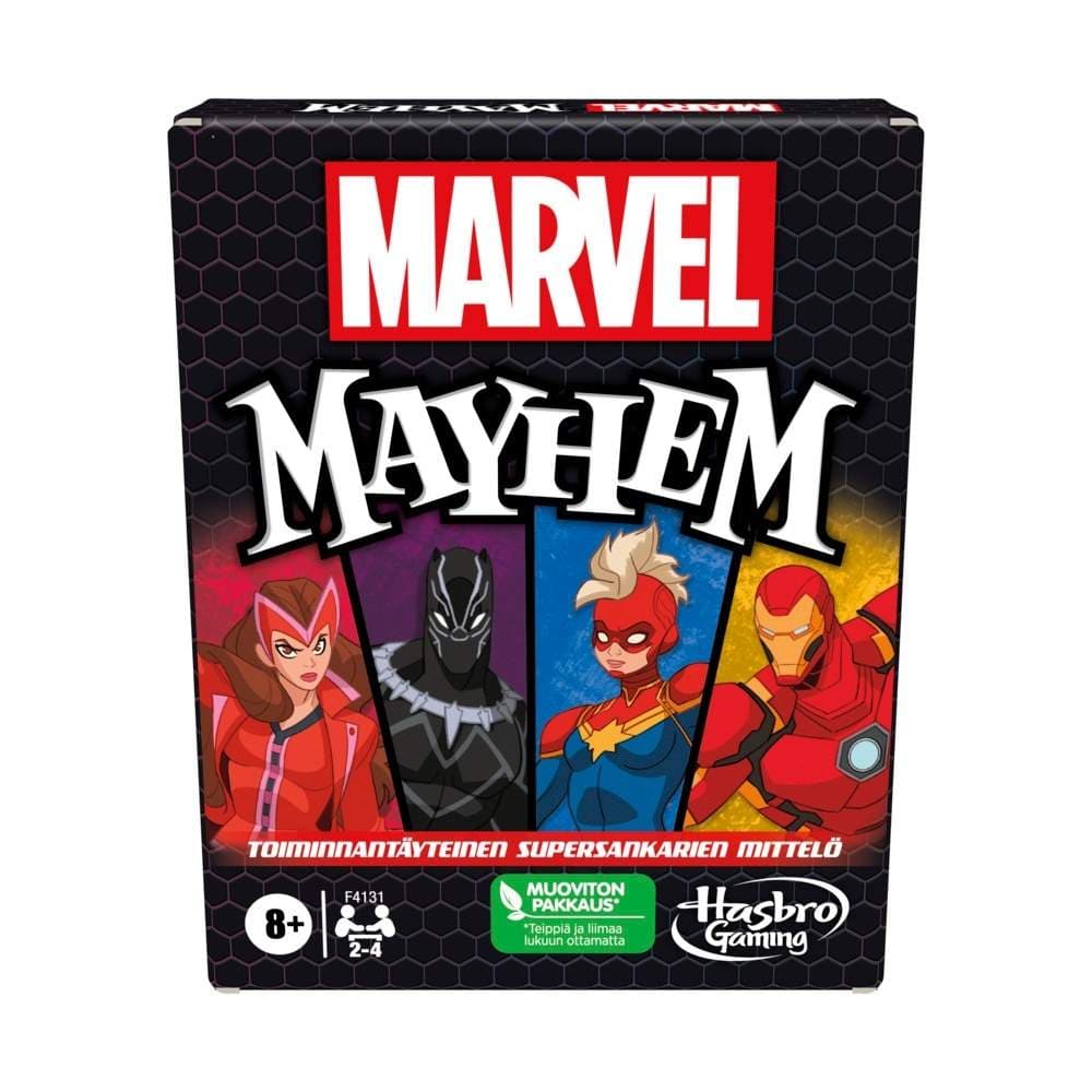 Marvel Mayhem -lautapeli – Hauskaa 2-4 pelaajalle, yli 12-vuotiaille