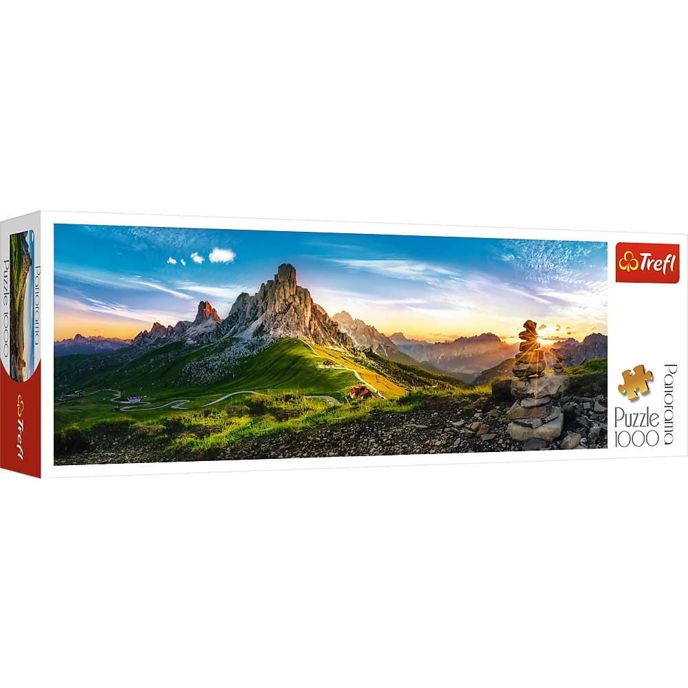 Dolomiittien 1000-osainen panoraamapalapeli aikuisille ja lapsille