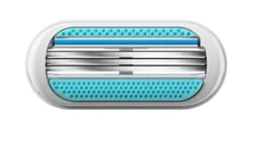 Gillette Venus Smooth, 8-pack -vaihtoterät, sininen, valkoinen